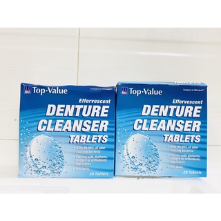 Viên sủi ngâm răng giả DENTURE CLEANSER (28 viên)