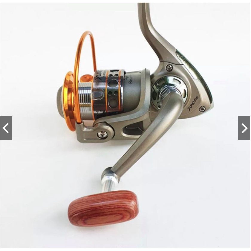 Bộ Cần Câu Shimano 2 khúc đặc và máy Yumoshi 6000 tặng full phụ kiện