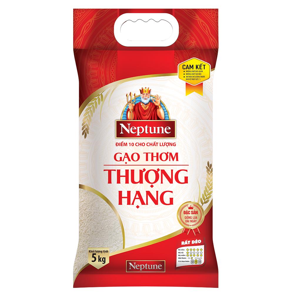 Gạo Neptune Thơm Thượng Hạng Túi 5kg | BigBuy360 - bigbuy360.vn