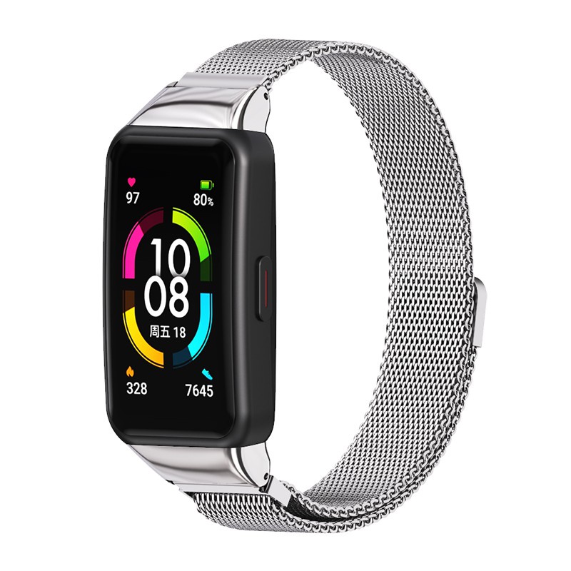 Dây đeo Milanese thay thế cho đồng hồ thông minh Huawei band 6 / Honor band 6