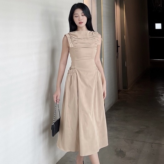 BBSTORE'S  Đầm Xòe Hai Túi Đi Làm Đi Tiệc Siêu Xinh - D1034