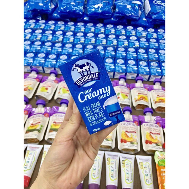 Sữa tươi devon nội địa Úc 150ml