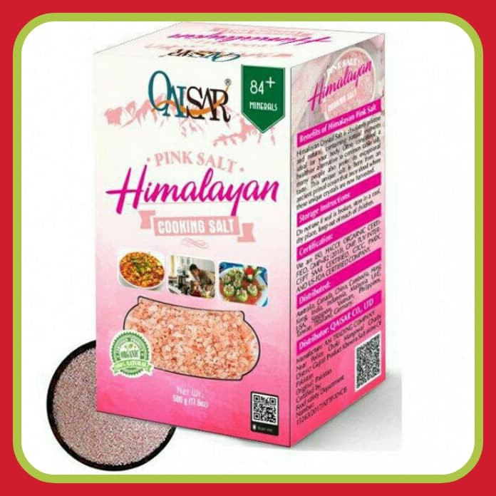 Muối Hồng Himalaya Qaisar 500Gr