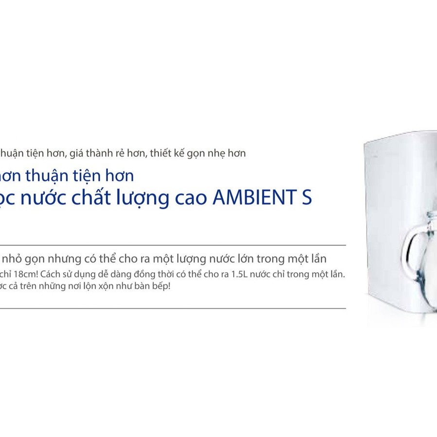 Máy lọc nước để bàn Chungho Iguassu Ambient S | CHP-1290D