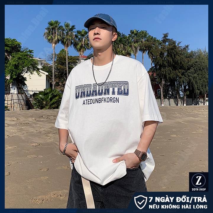 Áo thun nam tay lỡ unisex, Áo phông dáng rộng  UNDAUNTED NTL1O0 | BigBuy360 - bigbuy360.vn