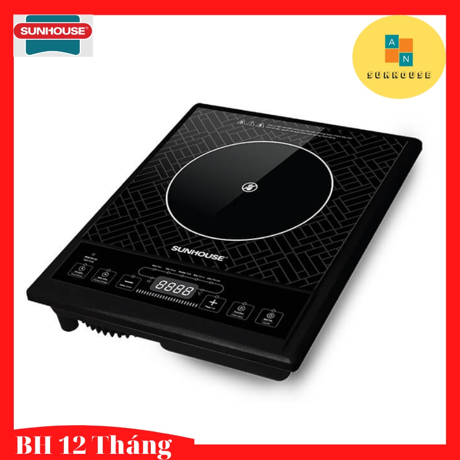 Bếp hồng ngoại đơn Sunhouse SHD6011, bếp hồng ngoại Sunhouse SHD6011, mặt bếp siêu bền