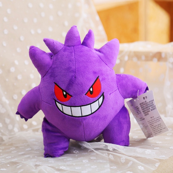 Gấu Bông Pokemon Ma tím Gengar size trung 25cm