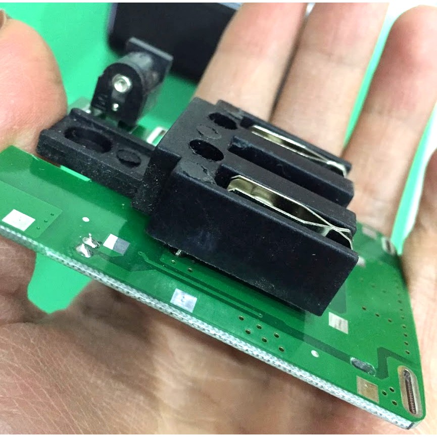 Mạch pin 12v cho máy khoan pin makita 12-21v loại pin vuông 3s