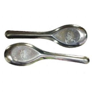SET 2 THÌA PHỞ INOX HOA SEN
