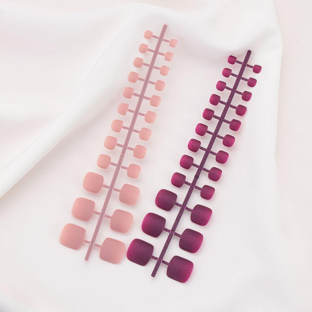 Móng Chân Giả Mềm Mại Phong Cách Pháp