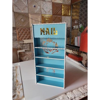 Kệ để đồ nail. để nước sơn treo tường