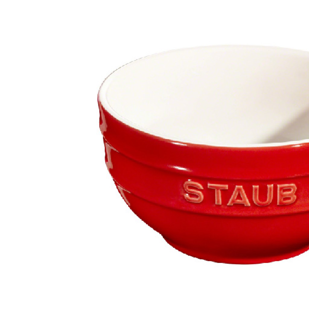 Staub - Tô gốm màu đỏ cherry - 14cm