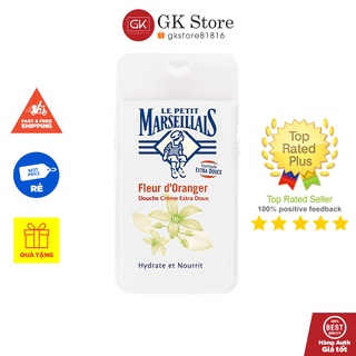 Sữa Tắm Chiết Xuất Từ Hoa Cam - Le Petit Marseillais Fleur d'Oranger  250ml
