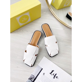 Giày sục nữ đế 3cm bít mũi