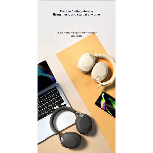 ⭐Bán Chạy Nhất⭐Tư Nhân Mẫu Tai Nghe Nhạc MS_B2 Bluetooth Không Dây Ngoài Gấp Micro Không Dây Chơi Game ^ MK ^