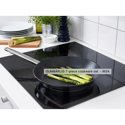 Bộ nồi chảo 4 chiếc OUMBÄRLIG ikea chính hãng