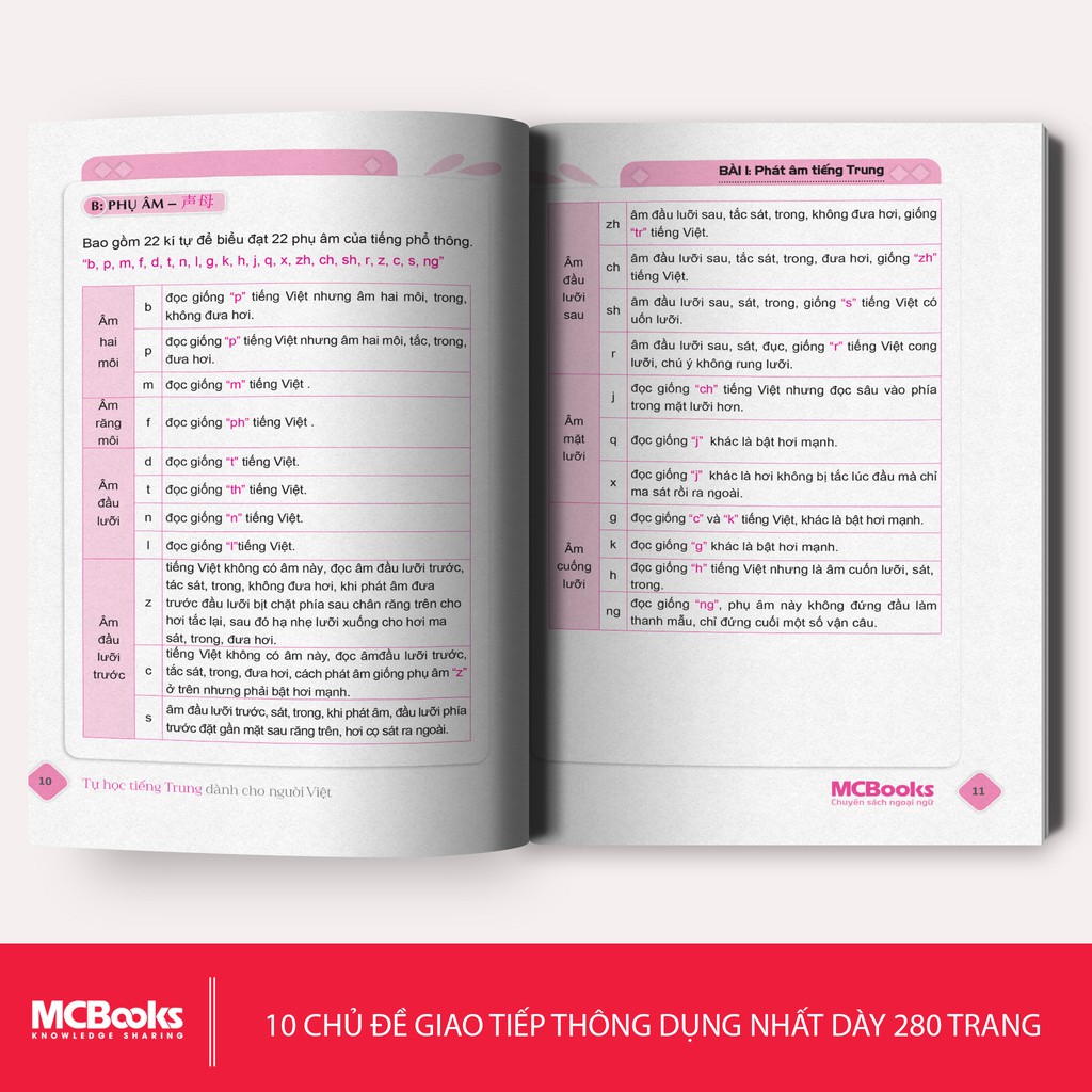 Sách - Tự Học Tiếng Trung Dành Cho Người Việt Phiên Bản 2020 - Dành Cho Người Mới Bắt Đầu  - MCB