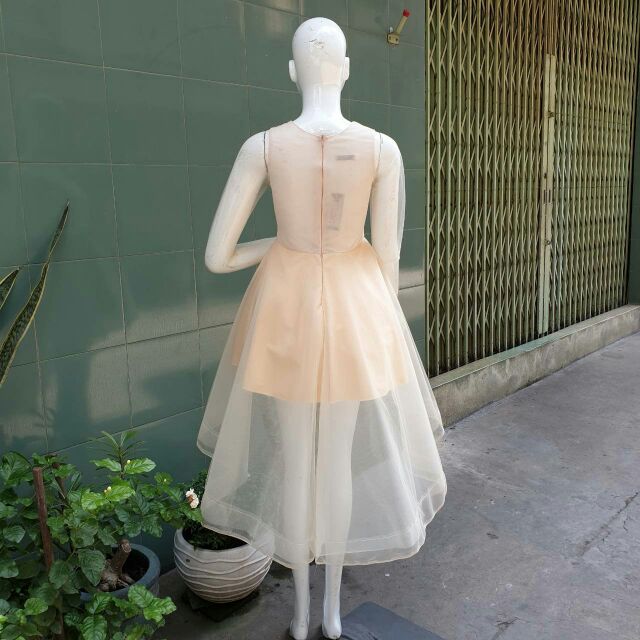 Đầm xòe công chúa  đi tiệc đuôi tôm sang chảnh