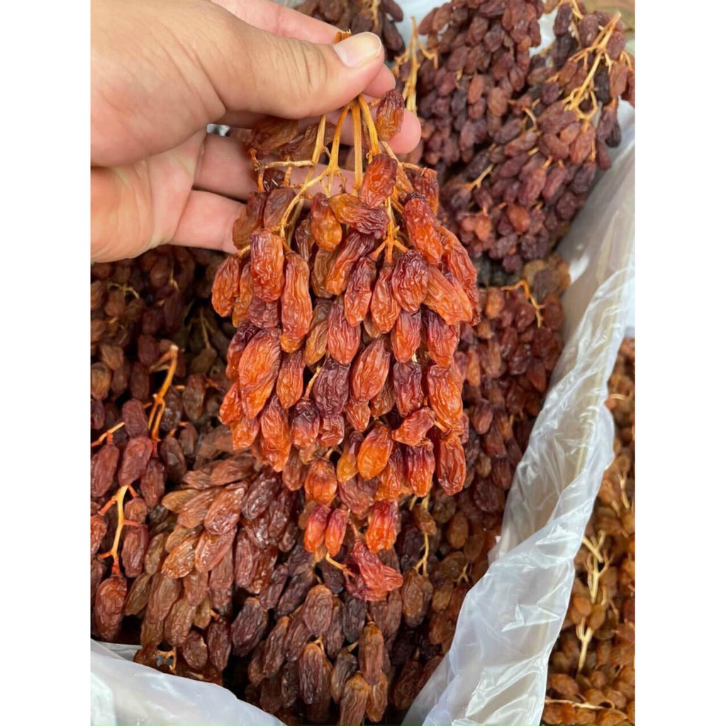 Nho Khô CLUSTERS Nguyên Cành 100% Nhập Khẩu Úc 500Gr