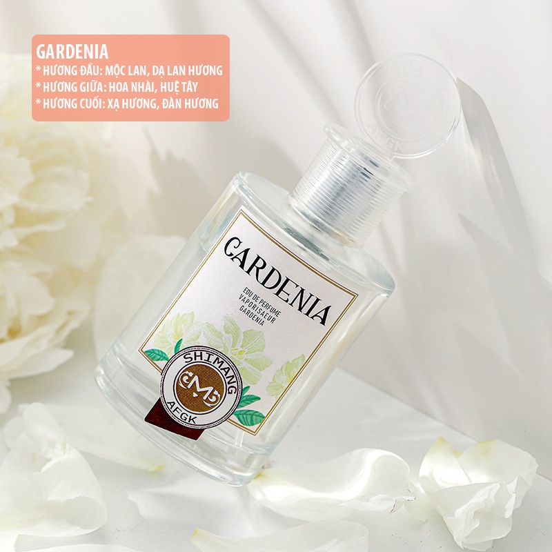 Nước hoa Shimang AFGK, Body mist Shimang hương thơm hoa cỏ thanh mát nhất dòng Shimang 75ml hàng nội địa trung