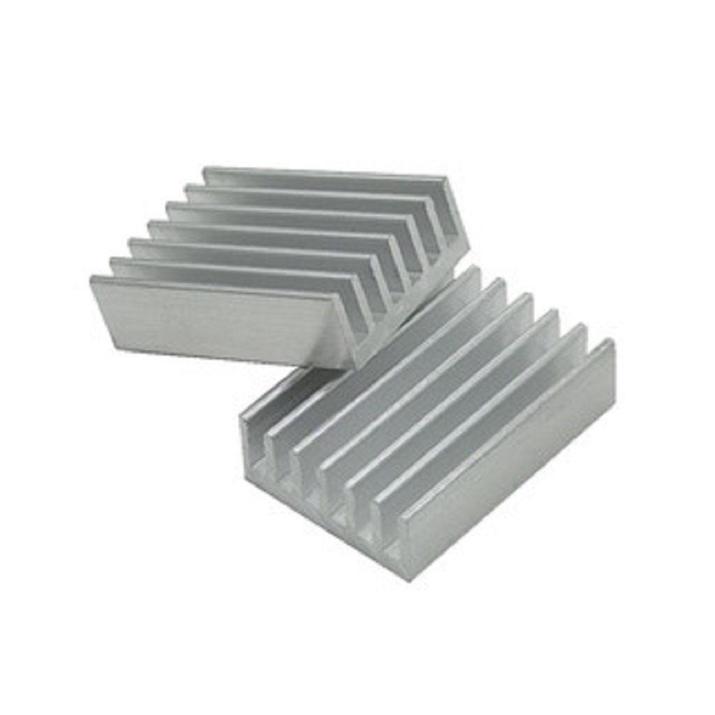 Nhôm tản nhiệt kích thước 20X6X14mm, 14X6X20mm,15x25x10mm
