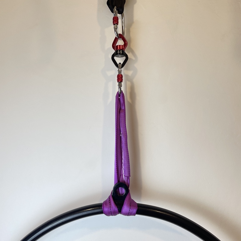 Dây Treo Vòng Bay Tập  Aerial Yoga Hoop 1m, 2m