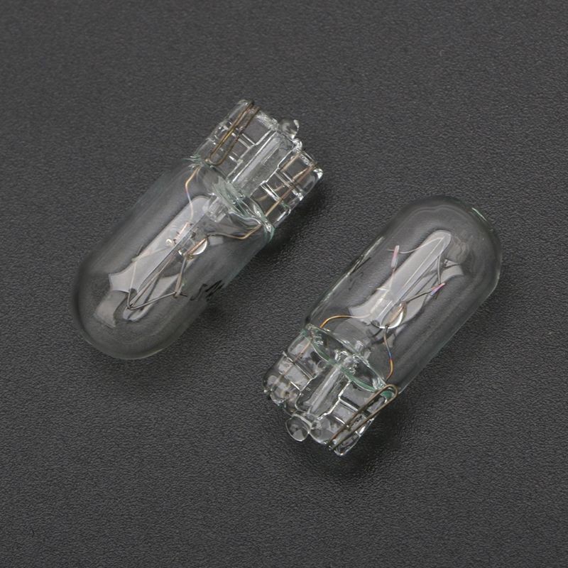 Set 10 bóng đèn ô tô halogen T5 W5W 1.2w 194 501 thông dụng