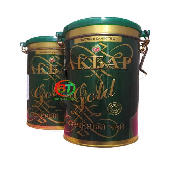(3 vị) Trà Akbar gold Lon thiếc 80g,225g và 275g
