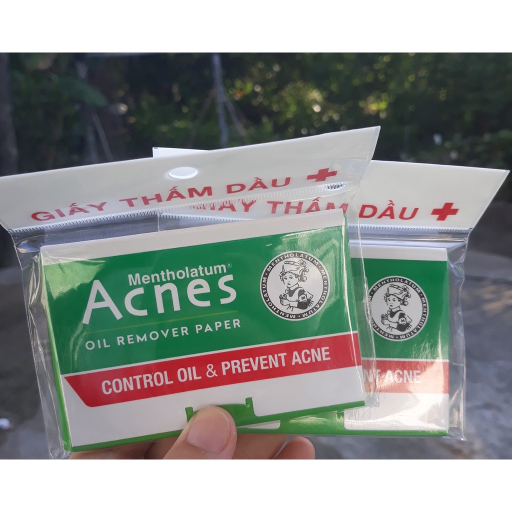 Giấy thấm dầu Acnes Oil Remover Paper (100 tờ)