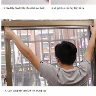 Rèm lưới dán cửa sổ chống muỗi