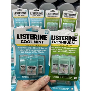 Miếng Ngậm Thơm Miệng Listerine [ Set 3 hộp ] - Xuất Xứ Mỹ