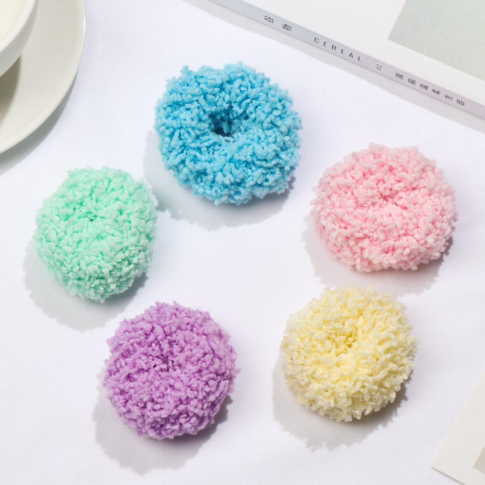 Dây Buộc Tóc Màu Dạ Quang Đơn Giản Cho Nữ