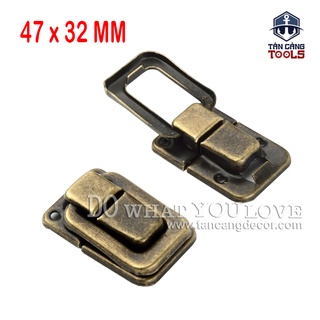 Khóa hộp đơn cổ điển 39 – kt:4.7cm