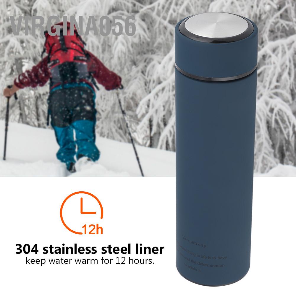 Virgina056 Stainless Steel Thermos Water Cups Tea Mugs Vacuum Bottle Office