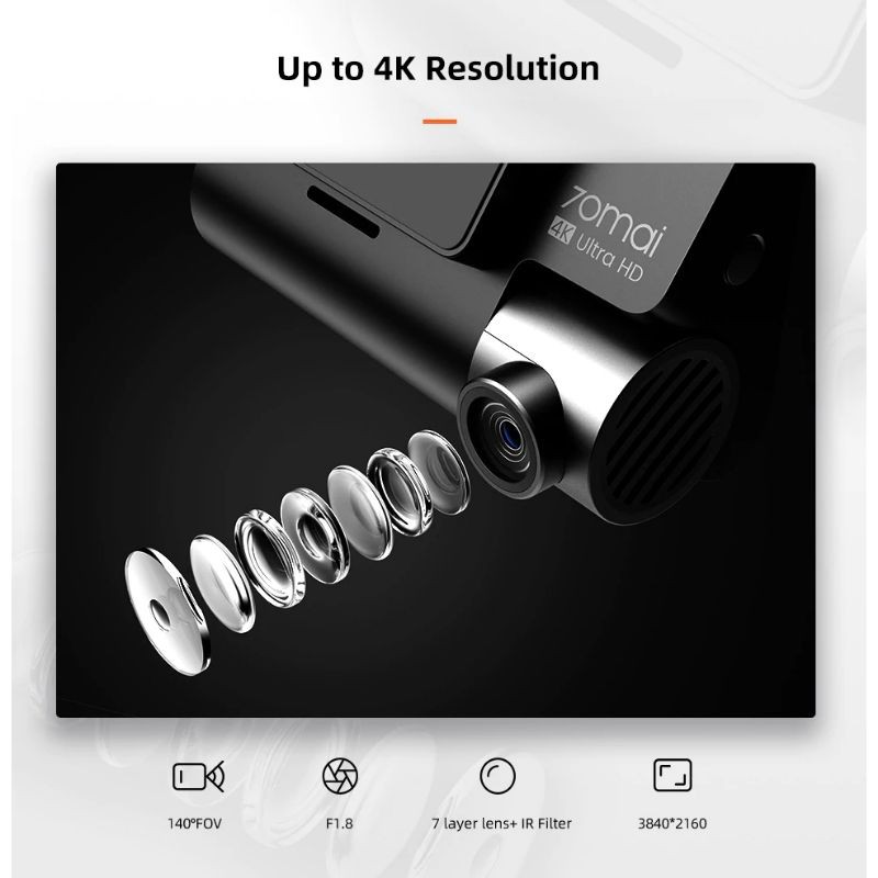 Camera Hành Trình Xiaomi 70mai A800 💖𝗙𝗥𝗘𝗘 𝗦𝗛𝗜𝗣💖 70mai A800 Dashcam giá rẻ. Ghi hình 4K Wifi GPS