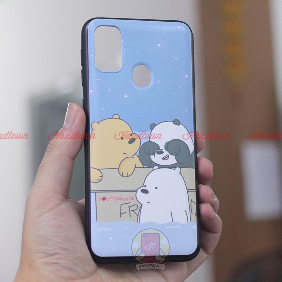 Ốp lưng Samsung Galaxy M30s dẻo đen in hình