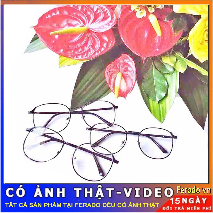 Mắt kính ngố gọng cận Nobita nam-nữ thời trang