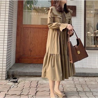 Đầm midi vintage