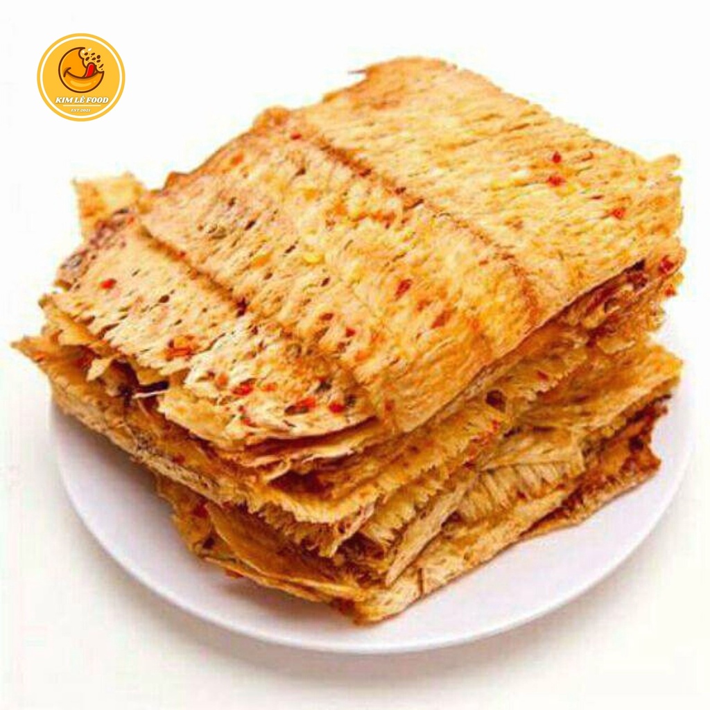 Mực Cán Tẩm Gia Vị Loại Ngon 200g Đồ Ăn Vặt Kim Lê Food Hà Nội