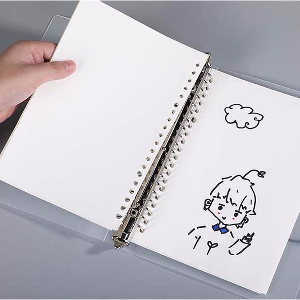 Sổ Tay Khổ A5 B5 Bìa Giấy Xoắn Ốc Tiện Dụng Cho Trường Học / Văn Phòng