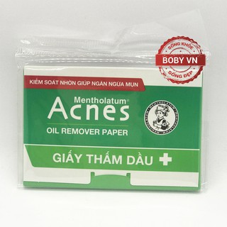 Giấy Thấm Dầu Mentholatum Acnes Oil Remover