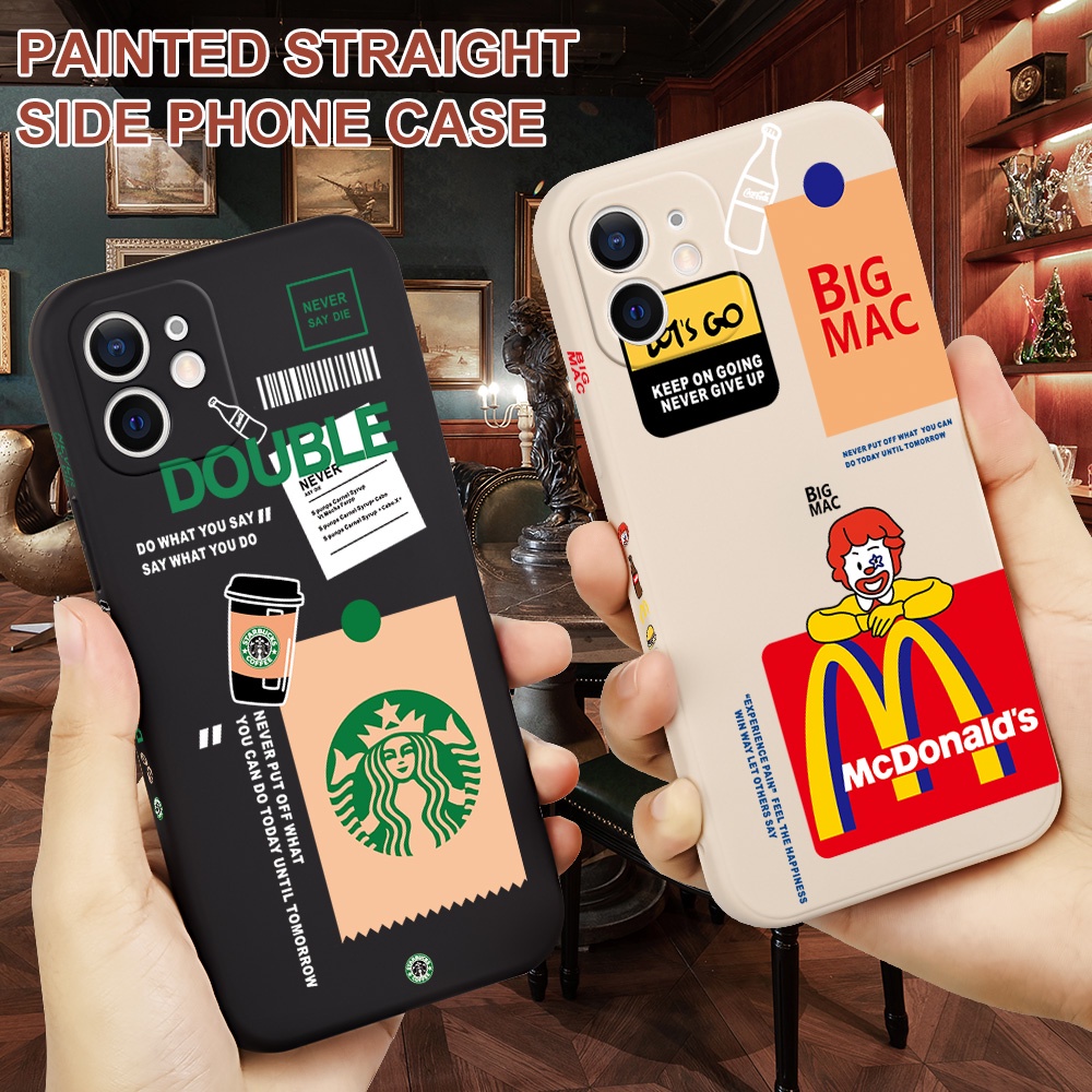 Ốp Điện Thoại In Logo TPA Thời Trang Cho OnePlus 9 RT Pro Tecno Spark 6 GO Air 7 Camon 17 Pro Infinix Hot 9 10 Play Note 10 11 Pro