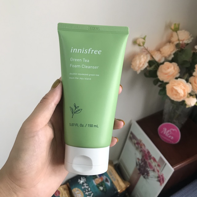 [Mẫu mới 2019] Sữa rửa mặt trà xanh Innisfree Green Tea Cleansing Foam