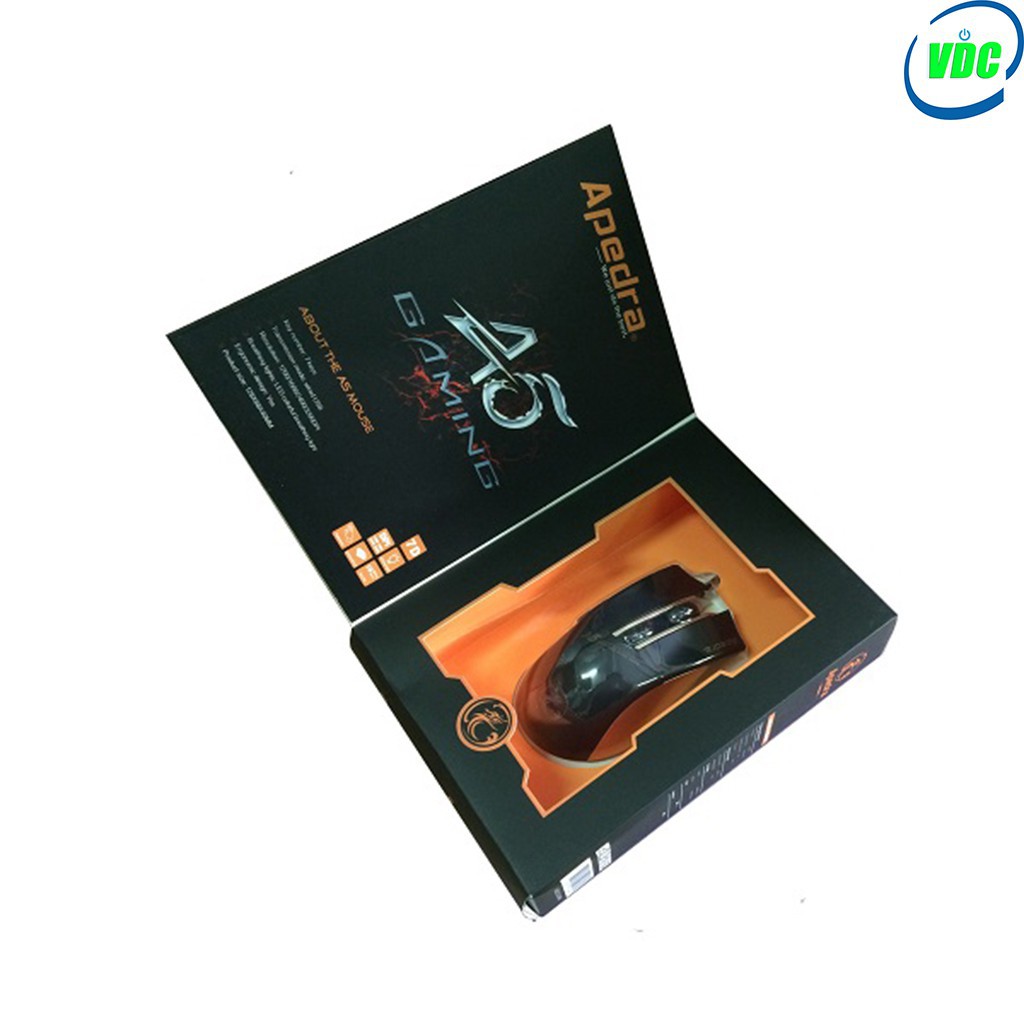 Bộ phím chuột Gaming Apdra GK49 + A5 - Led Rainbow - Chuột A5 Led RGB - Có kê tay | BigBuy360 - bigbuy360.vn