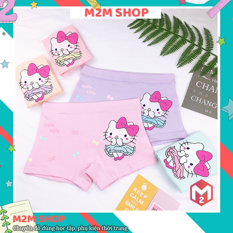 Quần chip đùi cho bé gái hình hello kitty cute dễ thương