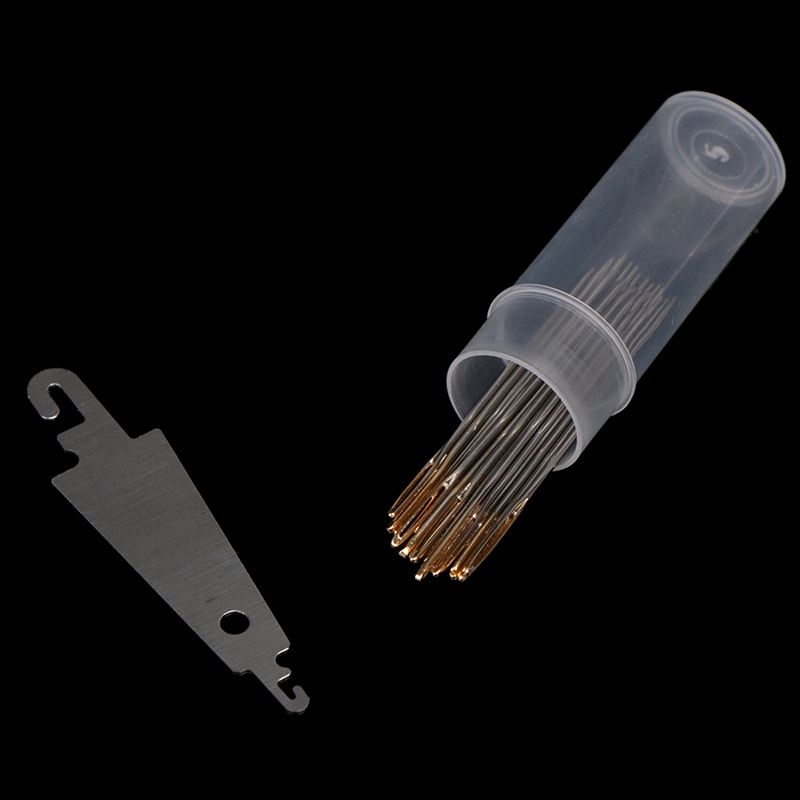 Bộ 30 Kim Khâu Chữ Thập Màu Vàng