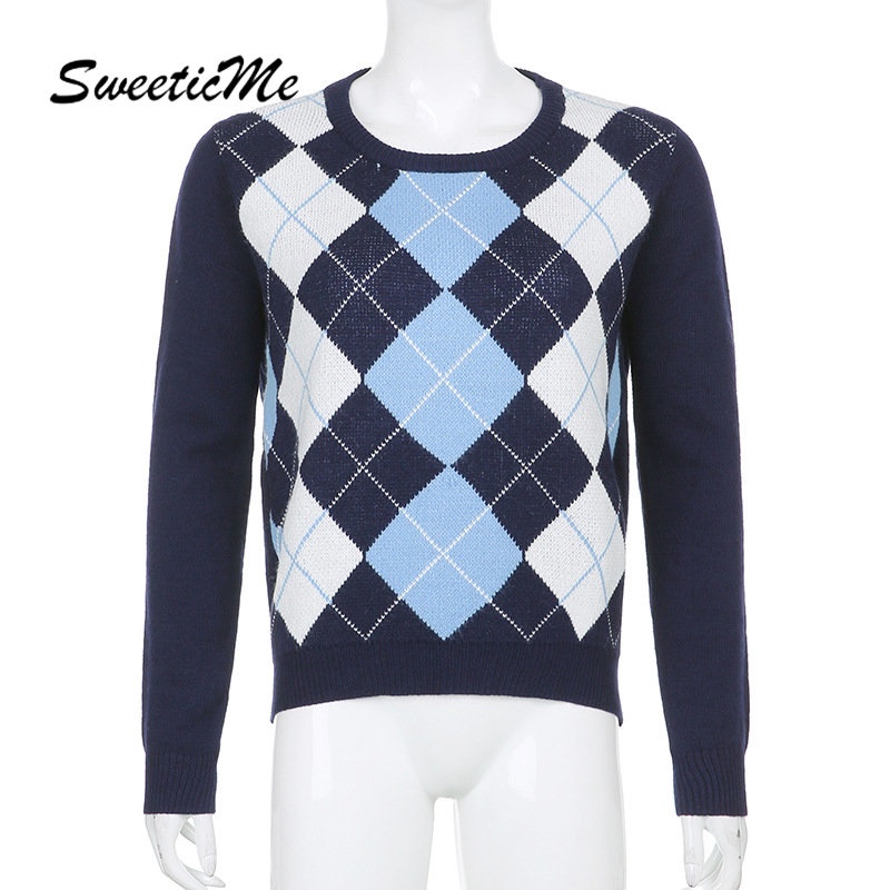 Áo Sweater Dệt Kim Tay Dài Dáng Ôm Thời Trang   Quyến Rũ Cho Nữ