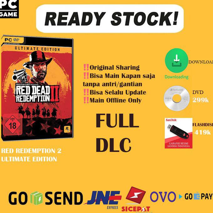 Bộ 2 Đĩa Dvd Game Red Dead Redemption Phiên Bản Tối Đa 112gb