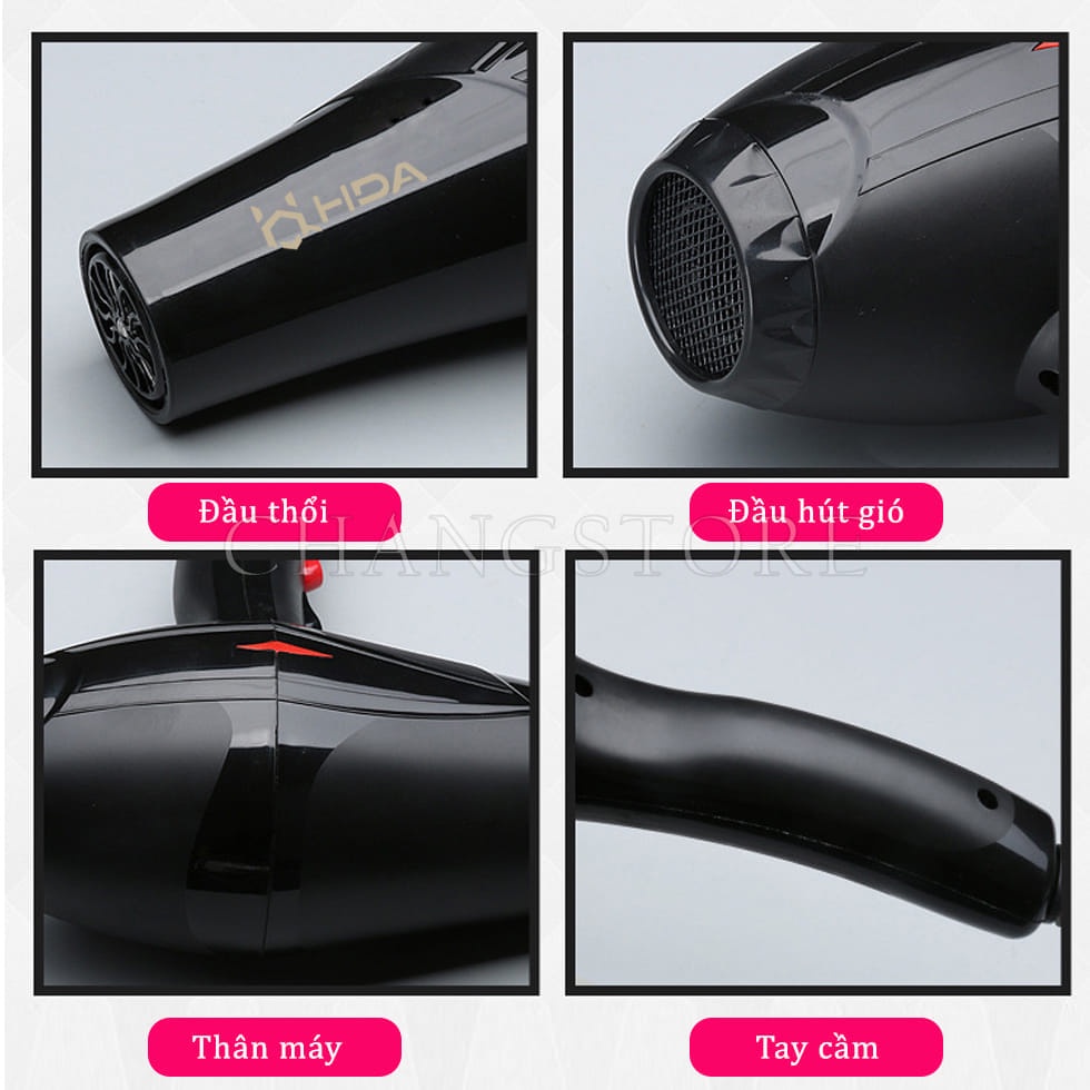 Máy Sấy Tóc 2 Chiều Nóng Lạnh Công Suất Lớn 3500W Tạo Kiểu Dễ Dàng Công Nghệ Mới Không Gây Hư Tổn Tóc