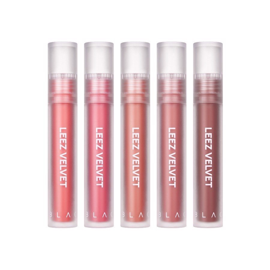(HOT NEW 2022)Son Black Rouge LEEZ Velvet Tint